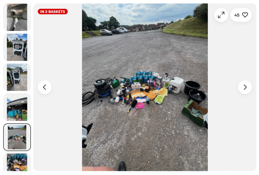 eBay Mobile Valeting Vans for Sale Image 3